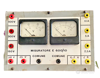 Sre Scuola Radio Elettra Tester Misuratore E 600