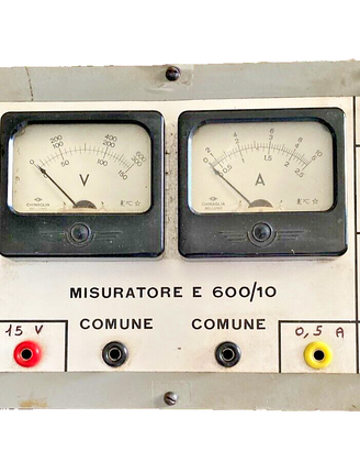 Sre Scuola Radio Elettra Tester Misuratore E 600