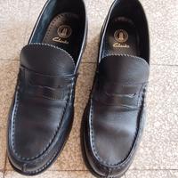 Clarks Beary Loafer, Mocassini uomo neri, Tg. 44,5