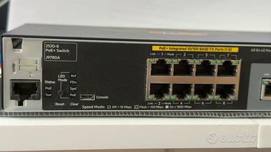 HP - J9780A - HP - J9780A - HP 2530-8-PoE+ Switch