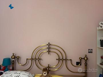 Testata letto matrimoniale in ottone