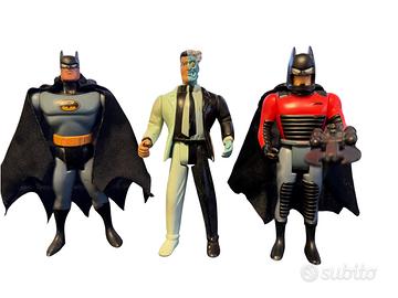 Batman TAS Kenner lotto 3 action figure Due Facce