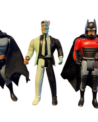 Batman TAS Kenner lotto 3 action figure Due Facce