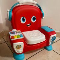 Baby Clementoni poltroncina canta suona e balla