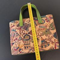 Borsetta verde vintage – handbag elegante anni ’90