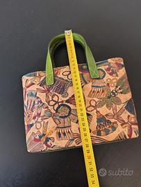 Borsetta verde vintage – handbag elegante anni ’90