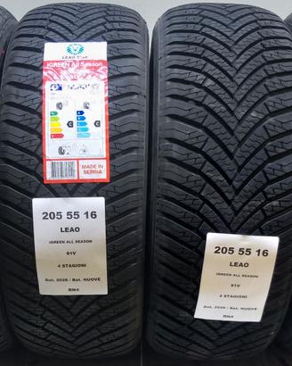 4 GOMME 205 55 16 LEAO RN4