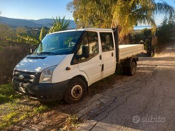 Ford transit 7 posti, cassonato e gemellato