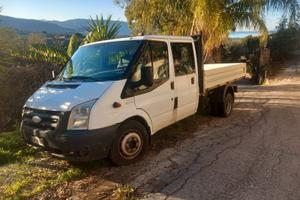 Ford transit 7 posti, cassonato e gemellato