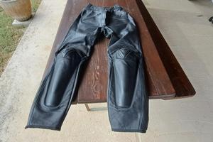 Dainese pantaloni in pelle donna