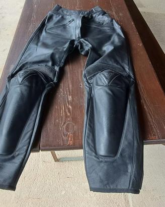 Dainese pantaloni in pelle donna