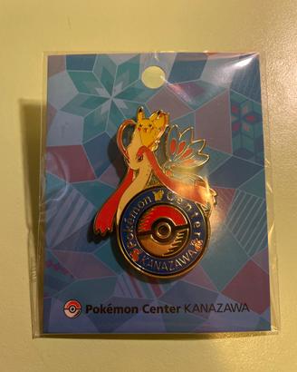 Spilla presa al pokemon center di Kanazawa
