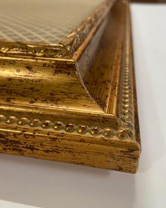 Cornice legno dorato - artigianale - 30*40