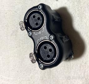 DSMC3 RED 5-Pin to Dual XLR Adapter