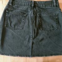 Minigonna jeans "Subdued", tg 38, 100% cotone