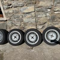 Cerchi in lega con gomme bmw /opel