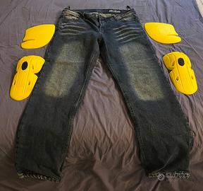 Pantaloni da moto da uomo kevlar