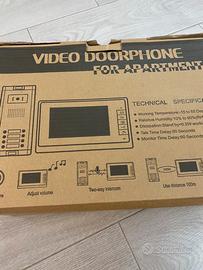 Videocitofono con 3 monitor nuovo