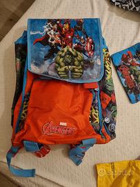 zaino scuola avengers marvel