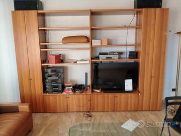 porta tv e libreria