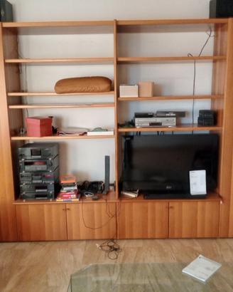 porta tv e libreria