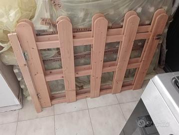 cancelletto legno per scale 