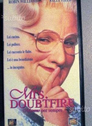 VHS Mrs Doubtfire - Mammo per sempre