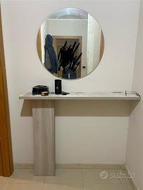 Consolle mobile e specchio