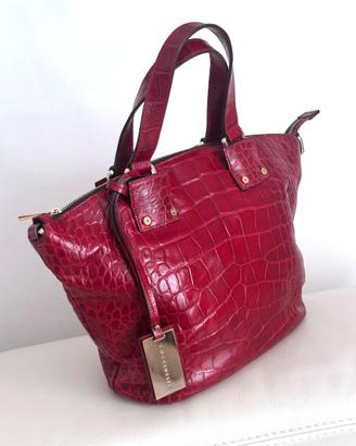 BORSA IN PELLE COCCINELLE STAMPATO COCCO