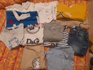 Lotto vestiti misti neonato 68 cm 6/9 mesi