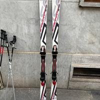 Sci FISHER + sacca + racchette Leki