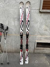 Sci FISHER + sacca + racchette Leki