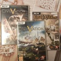 Civilization 4 e 5 più espansione