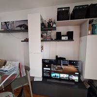 soggiorno parete attrezzata