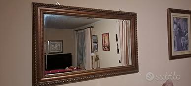 Specchio da parete grande con cornice classica – 1