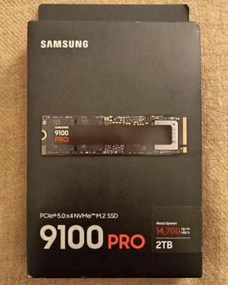 NUOVO SIGILLATO: SAMSUNG 9100 PRO 2TB SSD