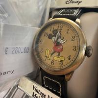 Orologio  Vintage unisex nuovo Disney Mickey Mouse