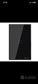 SONOFF T3US1C-TX INTERRUTORE NERO TOUCH WIFI