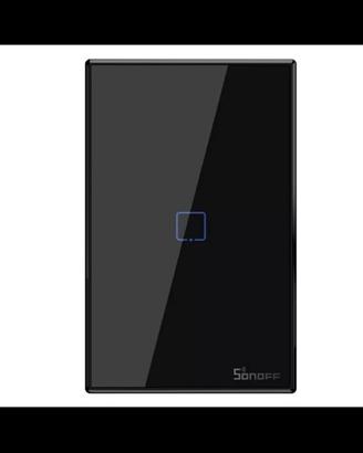 SONOFF T3US1C-TX INTERRUTORE NERO TOUCH WIFI