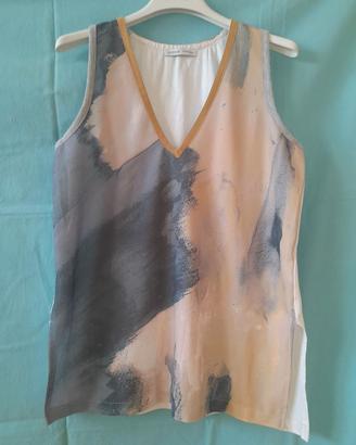 Canotta Zara fantasia astratta tg. M/L