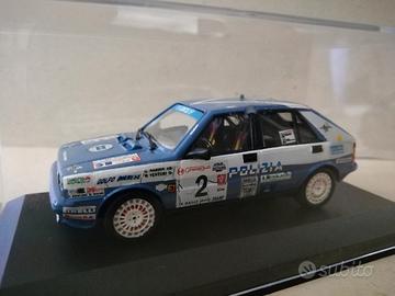 Modellino lancia delta integrale polizia