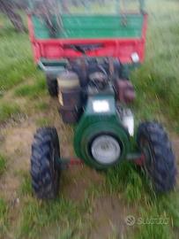 Motozappa con carello