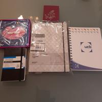 set. Notebook Armani e vari