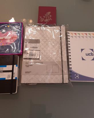 set. Notebook Armani e vari