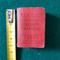 Dizionario mignon italiano – francese 1936