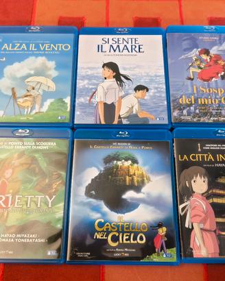 Studio Ghibli Bluray Vari titoli 
