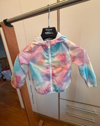 Giacca leggera primaverile bambina idexe 24 mesi