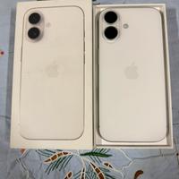 Iphone 17 bianco 256gb nuovo 100% batteria