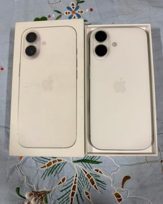 Iphone 17 bianco 256gb nuovo 100% batteria