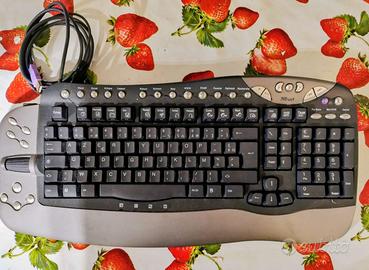 Tastiera AZERTY con rotella di scroll